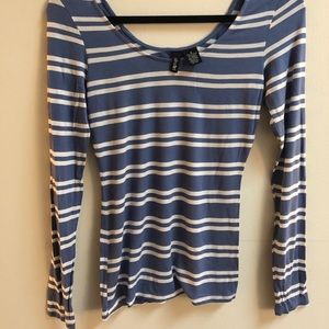 NWOT Long Sleeve striped top